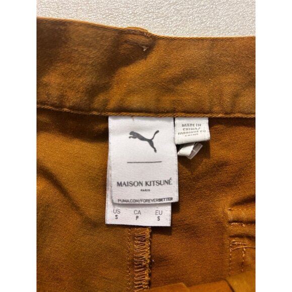 Maison Kitsune x Puma Cargo Pants Brown Men's Size Small - Picture 4 of 6